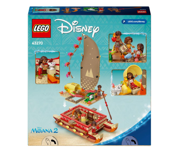 LEGO Disney Princess 43270 Kajakowa przygoda Vaiany - 1298081 - zdjęcie 2